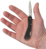 Case Medium Black Lockback Pocket Knife
