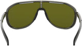 Oakley Women's OO4133 Outpace Rectangular Metal Sunglasses
