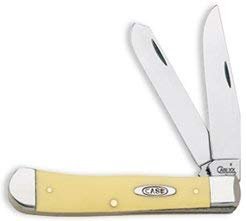 Case Yellow CV Trapper Pocket Knife