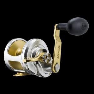 Accurate Boss Fury FX-600X Reel - Right-Hand - Silver/Gold