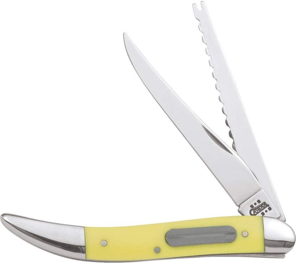 Case Yellow Fishing Pocket Knife