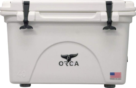 ORCA BW040ORCORCA Cooler, White, 40-Quart