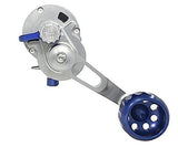 Seigler Fishing Reel (Formerly Truth Reels) LGN Large Game Narrow Conventional Reel Smoke/Silver/Blue