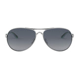 Oakley Women's OO4079 Feedback Aviator Metal Sunglasses