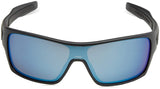 OAKLEY Turbine Rotor Sunglasses, Polished Black W/Warm Grey