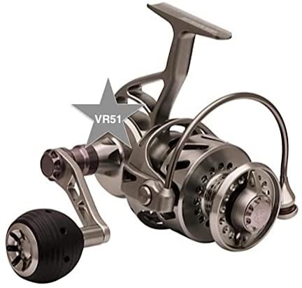 New from Van STAAL-VR51 (Left Handed) BAILED Spinning Reel Silver
