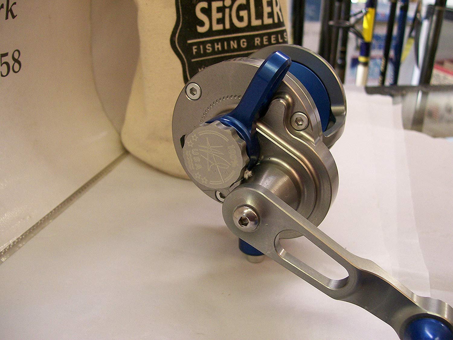 Seigler Reels (Formerly Truth Reels) Small SG Smoke/Silver – Bait