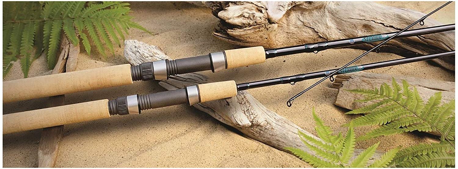 St. Croix PS76MF2 Premier 2-Part Graphite Spinning Fishing Rod