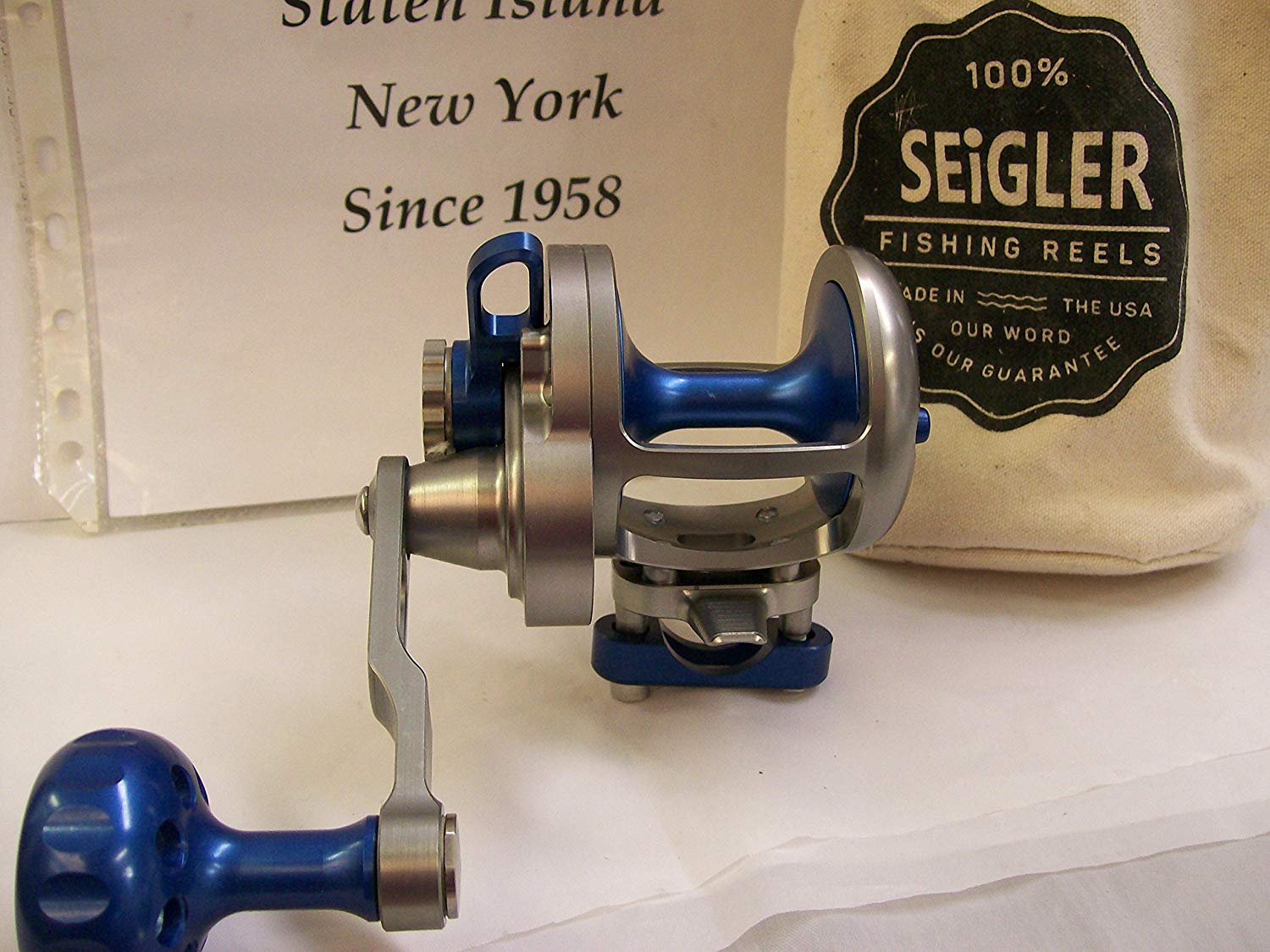 Seigler Reels (Formerly Truth Reels) Small SG Smoke/Silver – Bait